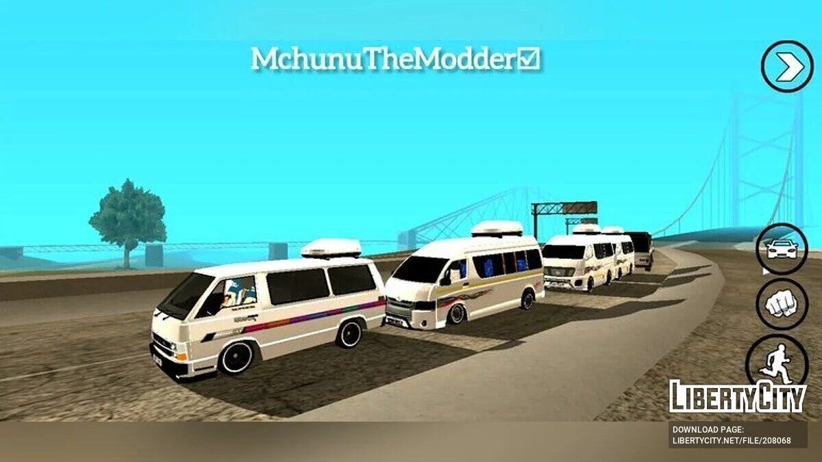 Toyota Mchunu Trans / GTA San Andreas (iOS, Android)