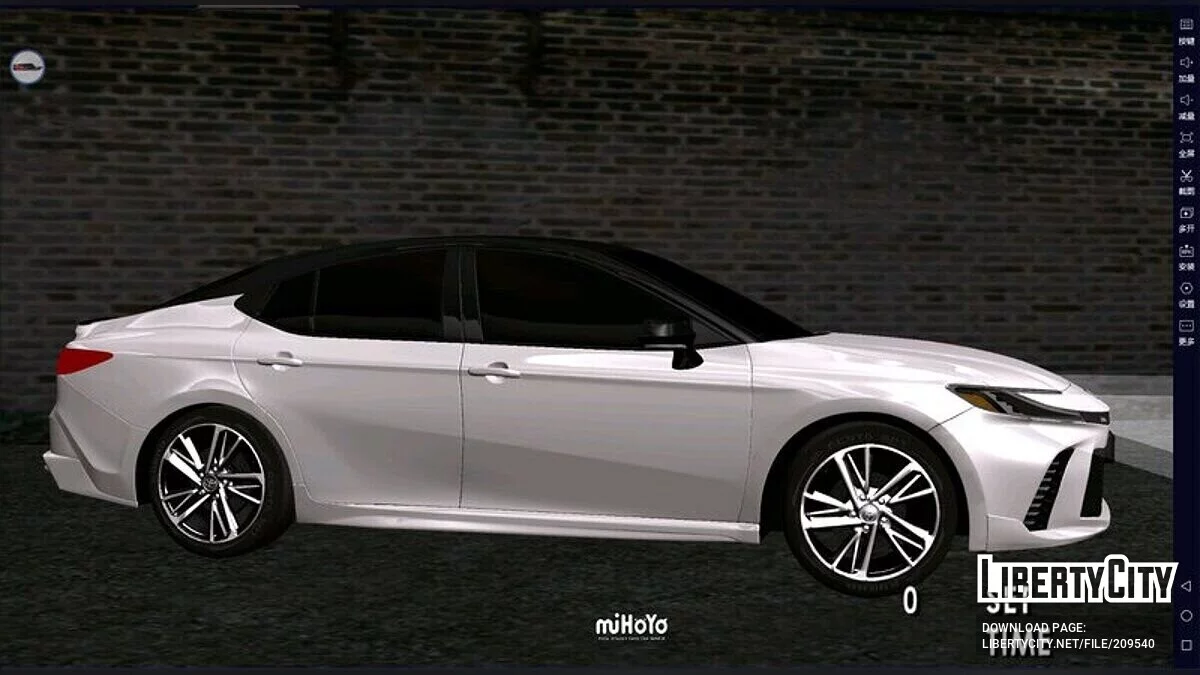2024 Toyota Camry V80 XSE / GTA San Andreas (iOS, Android)