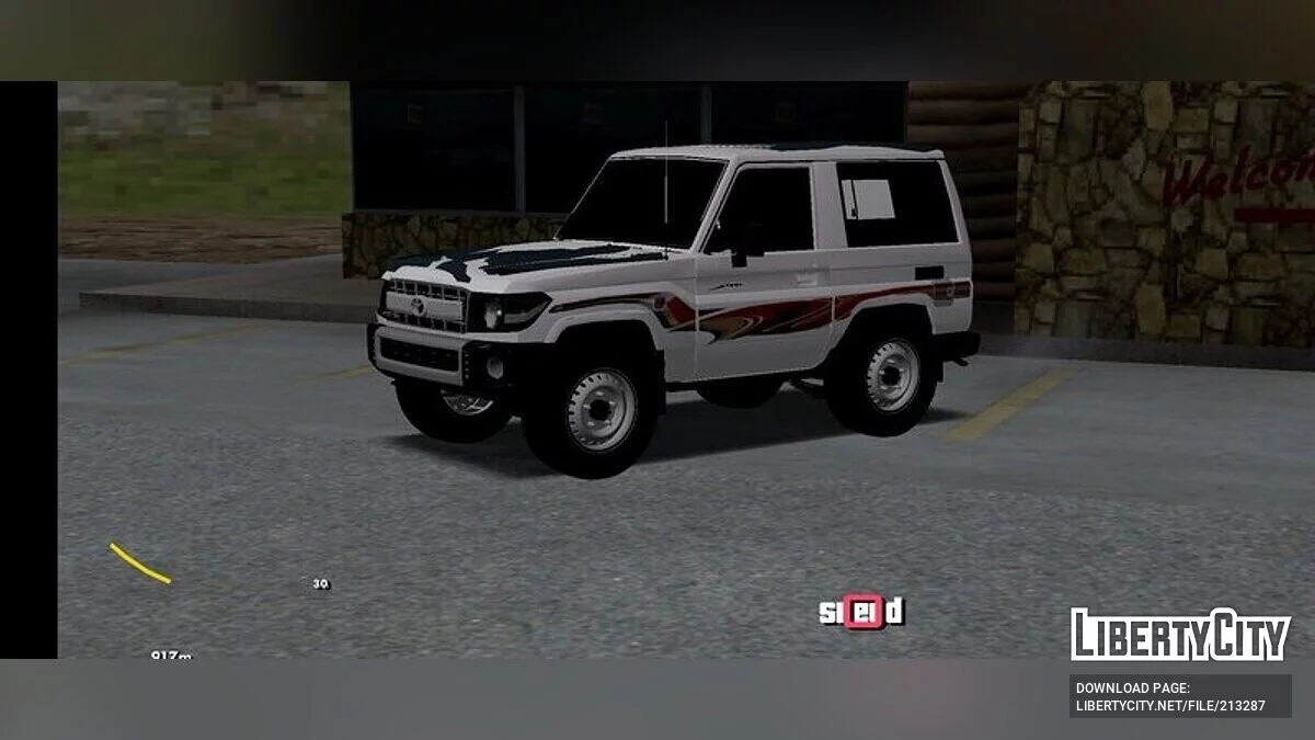 Toyota 70 series 2015 / GTA San Andreas (iOS, Android)