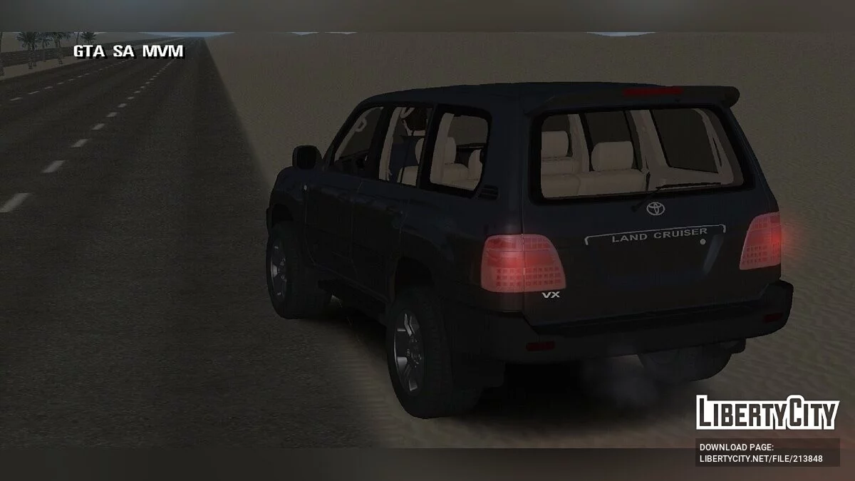 Toyota Land Cruiser 100 / GTA San Andreas (iOS, Android)