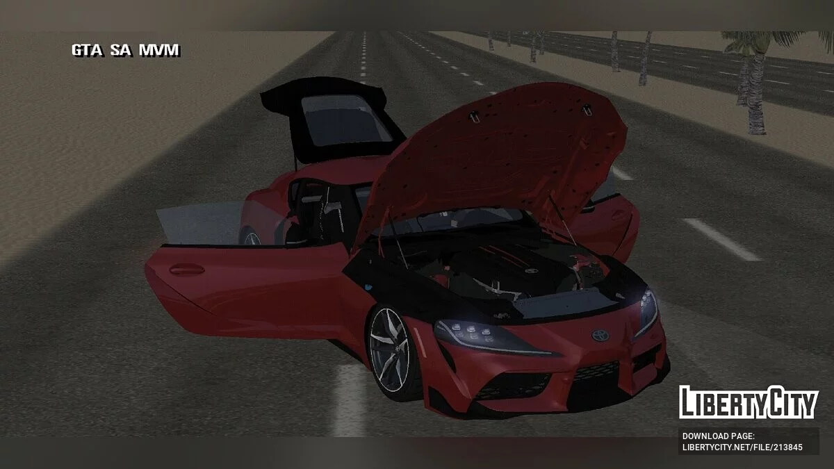 Toyota Supra Stock / GTA San Andreas (iOS, Android)