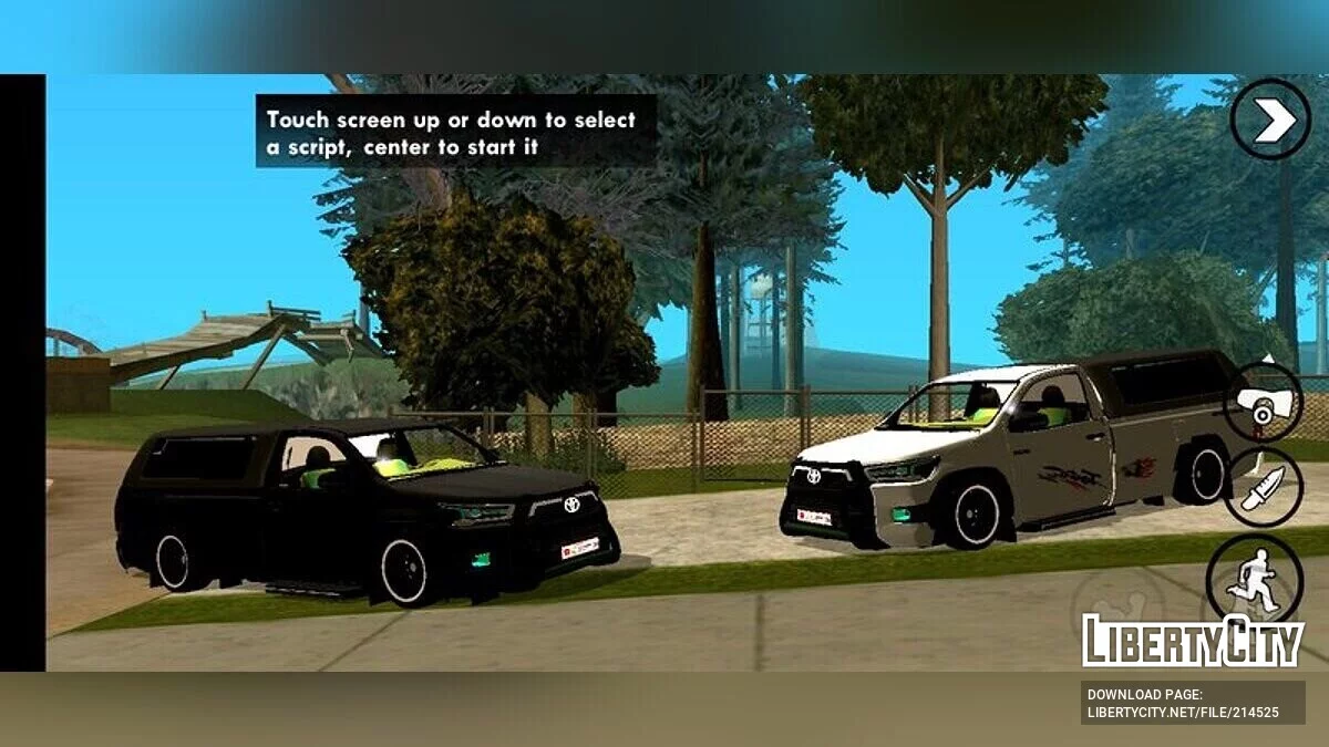 Toyota Hilux 2021 Invincible Single Cab / GTA San Andreas (iOS, Android)