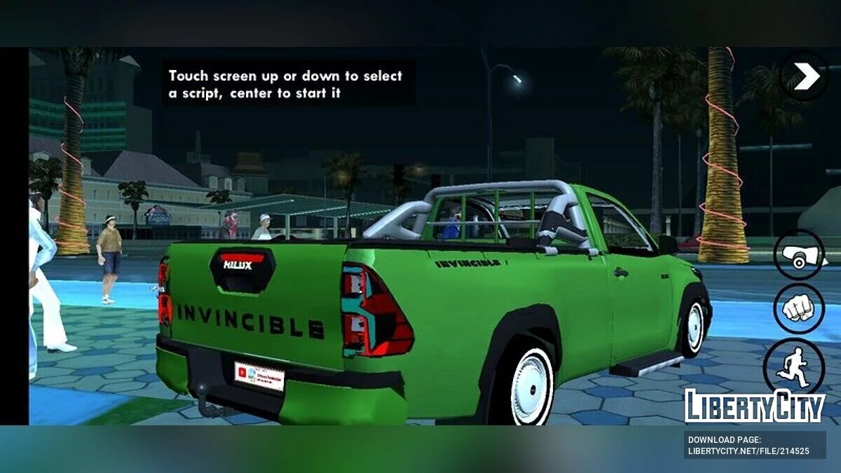 Toyota Hilux 2021 Invincible Single Cab / GTA San Andreas (iOS, Android)