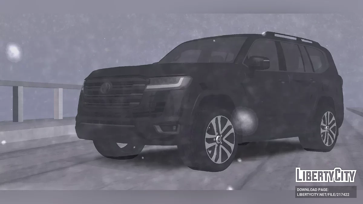 Toyota Land Cruiser 300 / GTA San Andreas (iOS, Android)