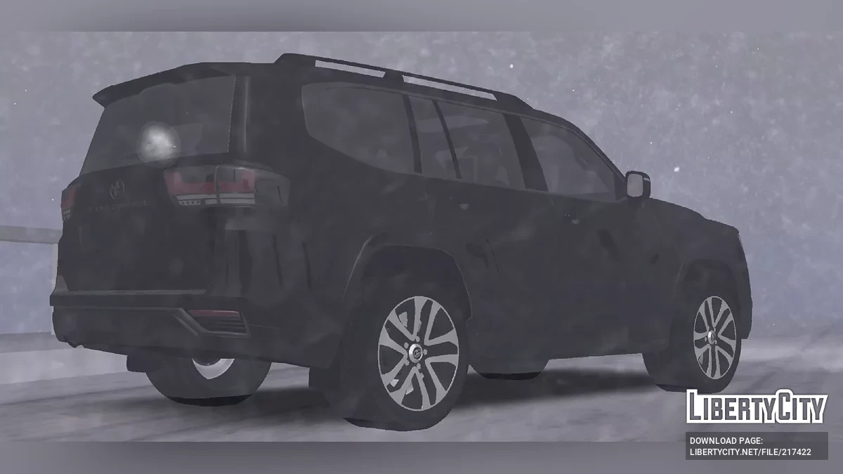 Toyota Land Cruiser 300 / GTA San Andreas (iOS, Android)