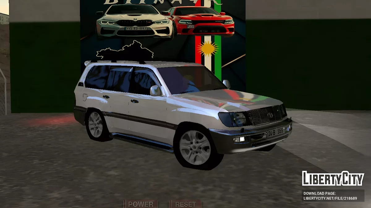 Toyota LC100 (DFF Only) / GTA San Andreas (iOS, Android)