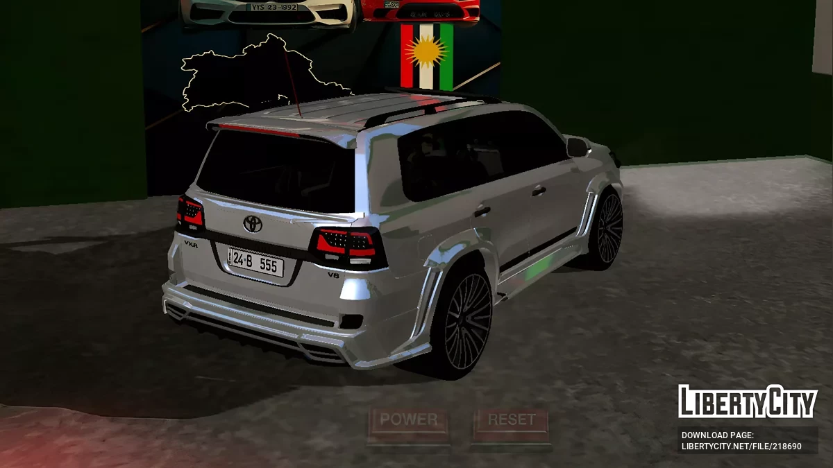 Toyota LC200 (DFF Only) / GTA San Andreas (iOS, Android)