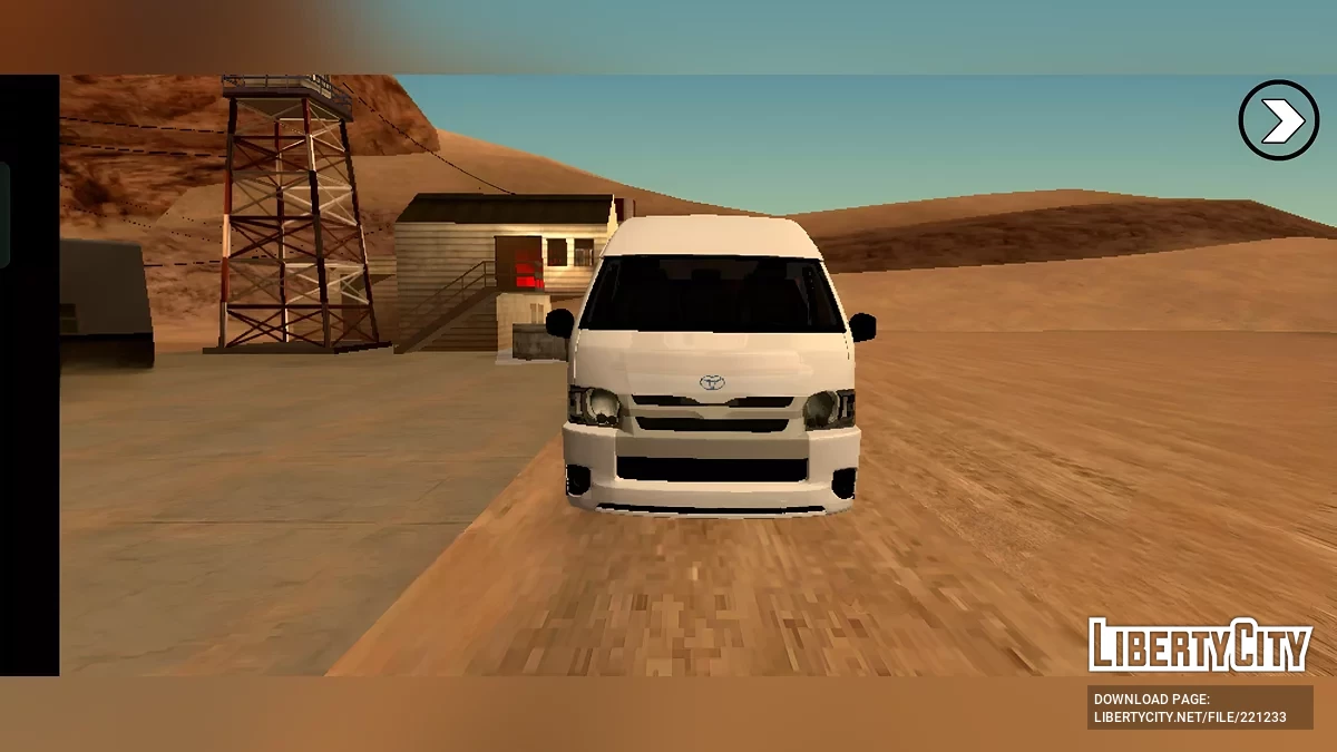 Toyota Hiace (только DFF) / GTA San Andreas (iOS, Android)