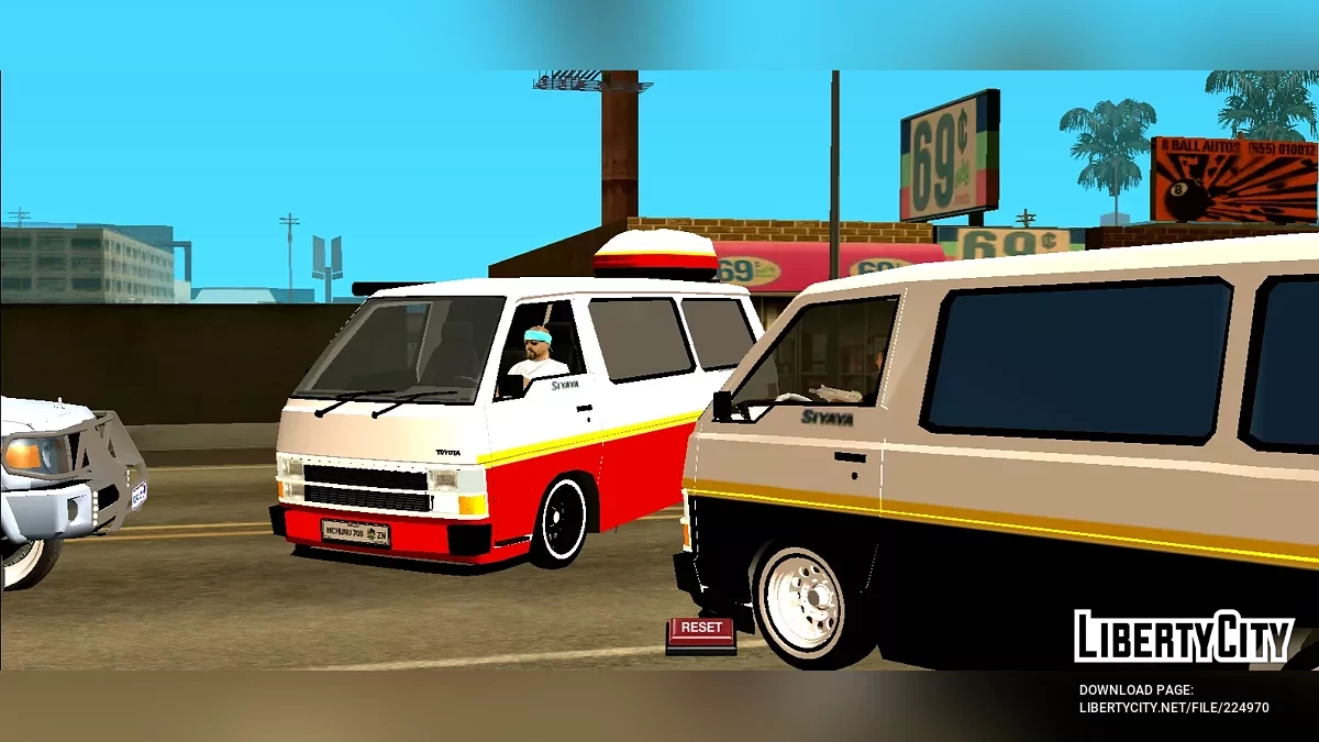Toyota Siyaya Super 16 Skirts / GTA San Andreas (iOS, Android)