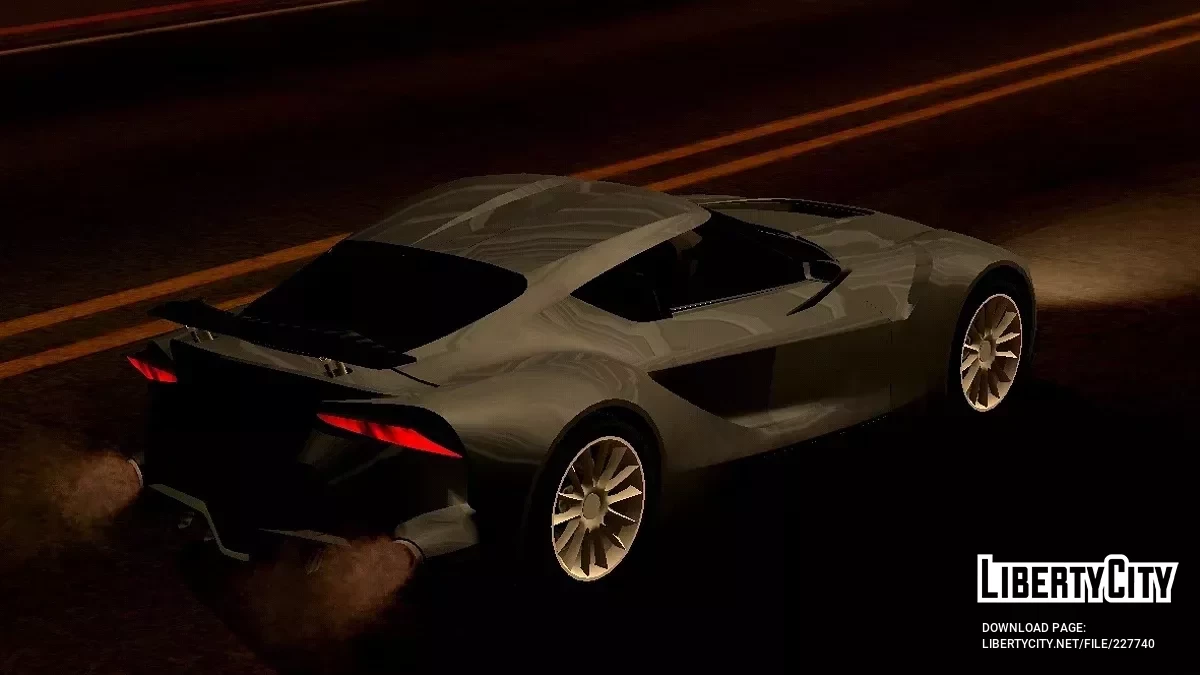 Toyota FT-1 Concept Car / GTA San Andreas (iOS, Android)