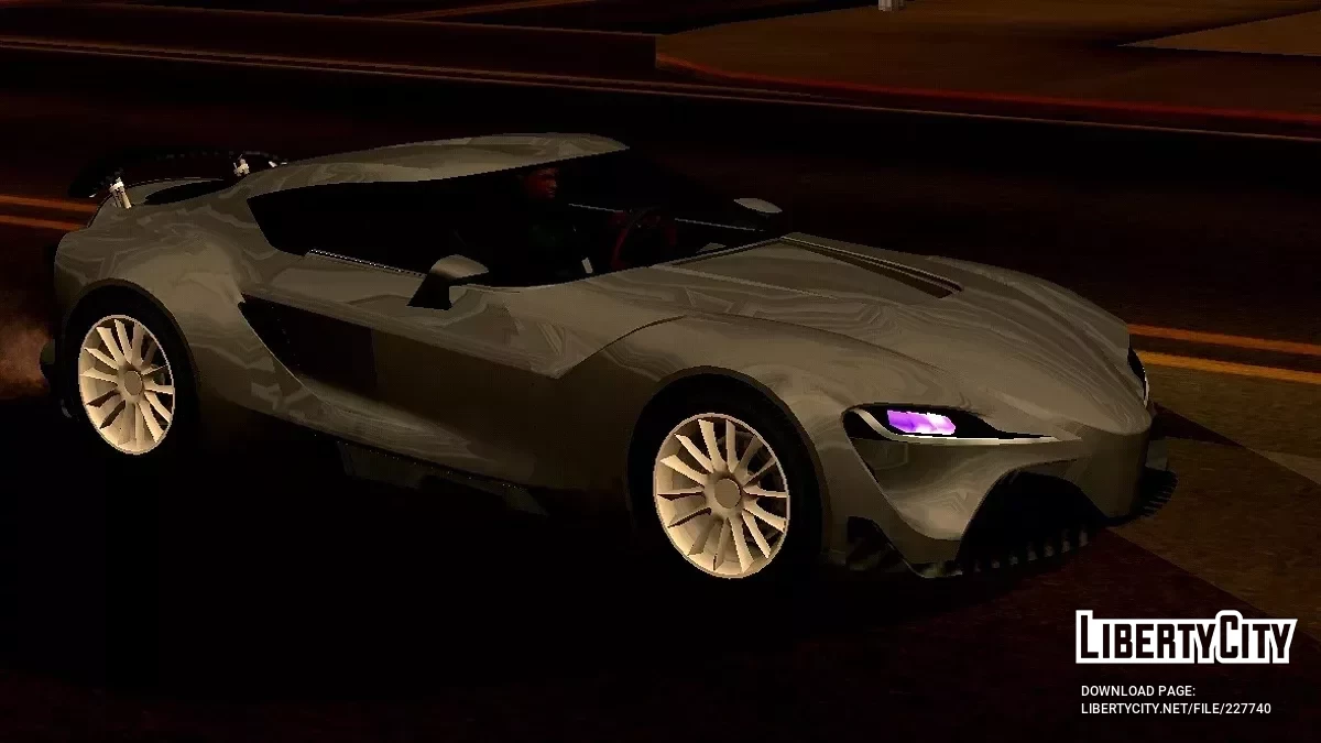 Toyota FT-1 Concept Car / GTA San Andreas (iOS, Android)