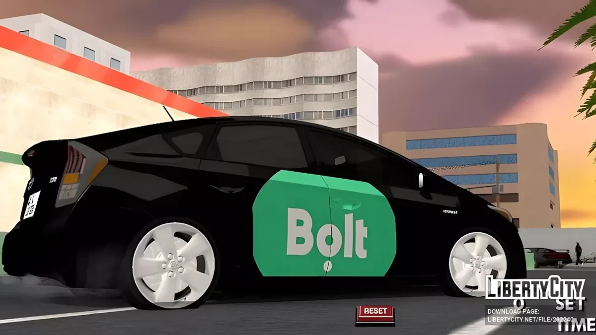 2009 Toyota Prius Bolt Taxi Baku / GTA San Andreas (iOS, Android)