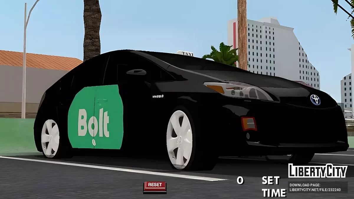 2009 Toyota Prius Bolt Taxi Baku / GTA San Andreas (iOS, Android)