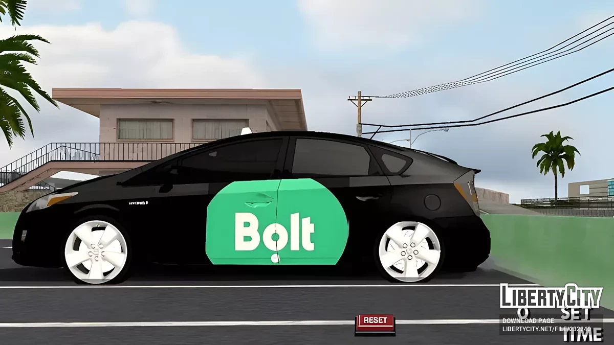 2009 Toyota Prius Bolt Taxi Baku / GTA San Andreas (iOS, Android)