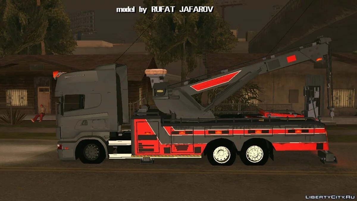 Ротатор Scania / GTA San Andreas (iOS, Android)