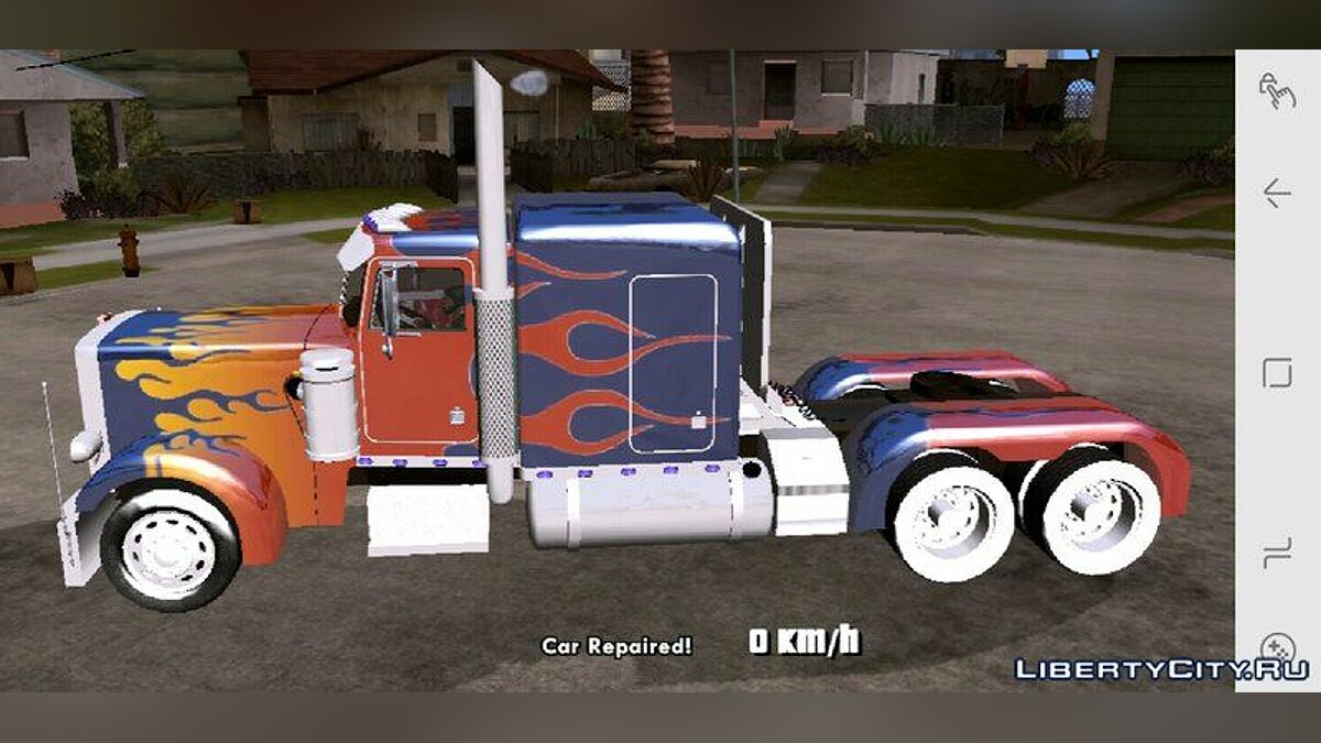 Optimus Prime Truck для GTA San Andreas (iOS, Android) - Картинка #1