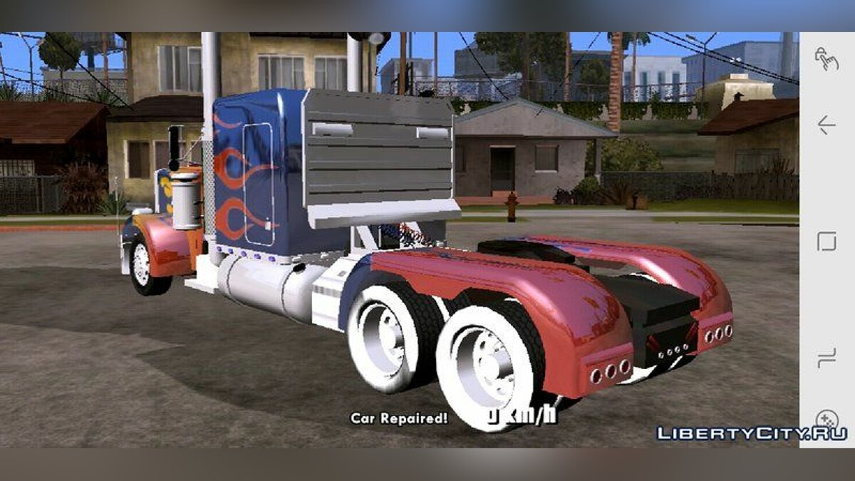 Optimus Prime Truck для GTA San Andreas (iOS, Android) - Картинка #2