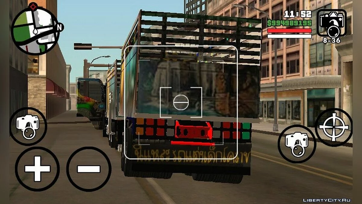 Десятиколесный грузовик / GTA San Andreas (iOS, Android)