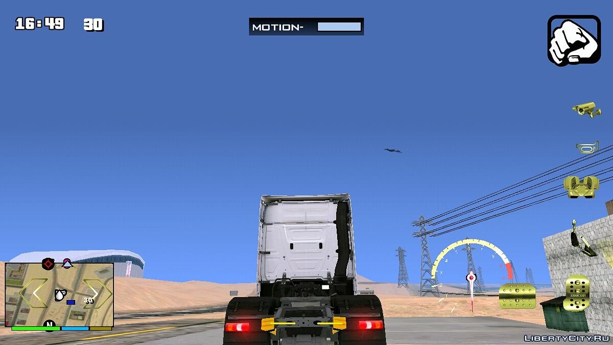 Скачать MB Actros Truck для GTA San Andreas (iOS, Android)