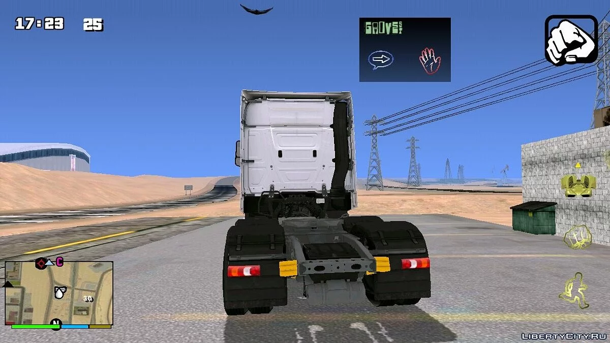 MB Actros Truck / GTA San Andreas (iOS, Android)