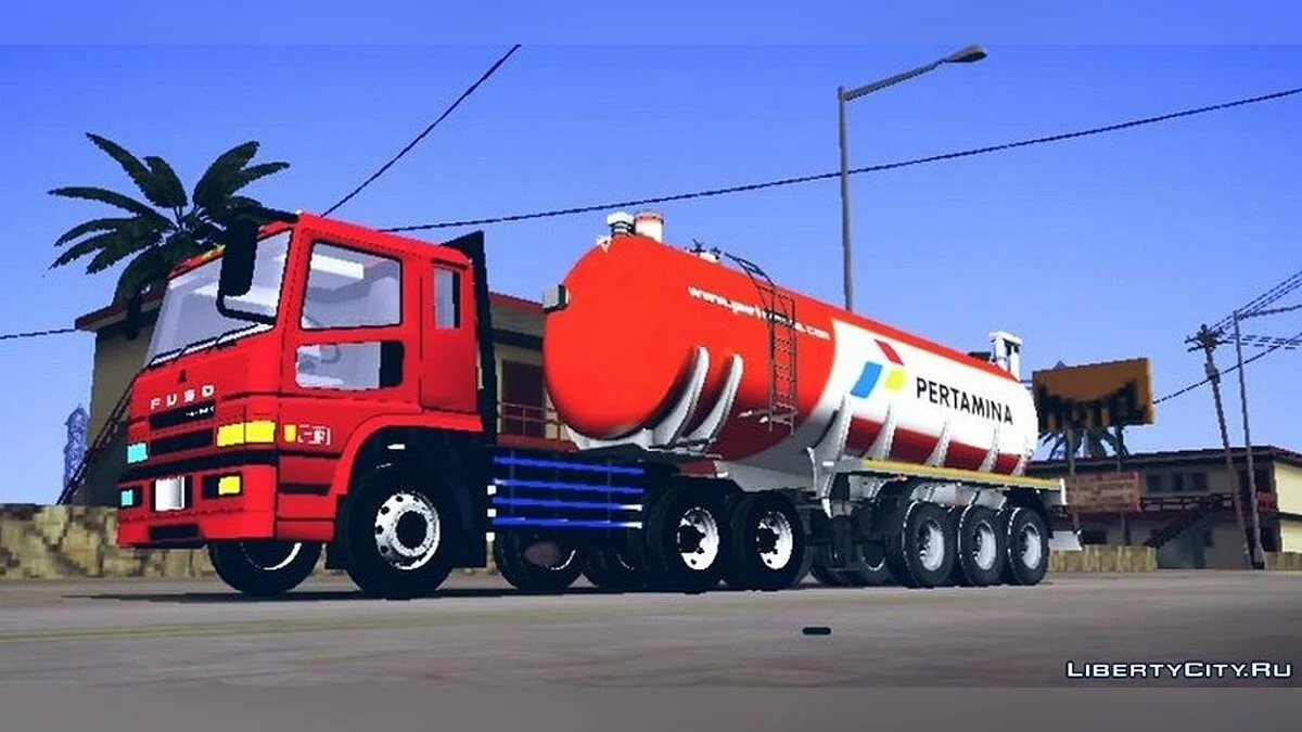 Прицеп Oil Pertamina / GTA San Andreas (iOS, Android)