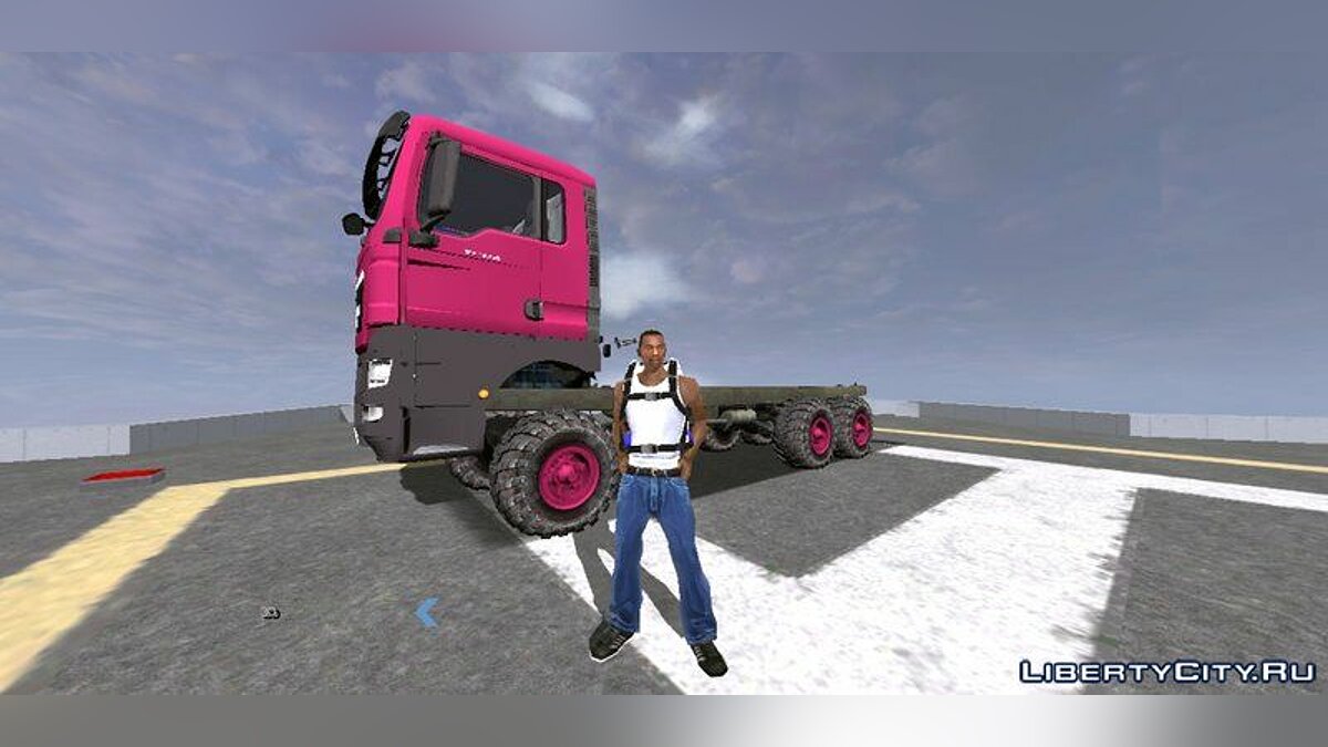 Скачать MAN TGS 6X6 Trial Offroad BETA для GTA San Andreas (iOS, Android)