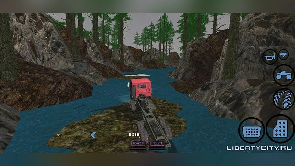 MAN TGS 6X6 Trial Offroad BETA / GTA San Andreas (iOS, Android)