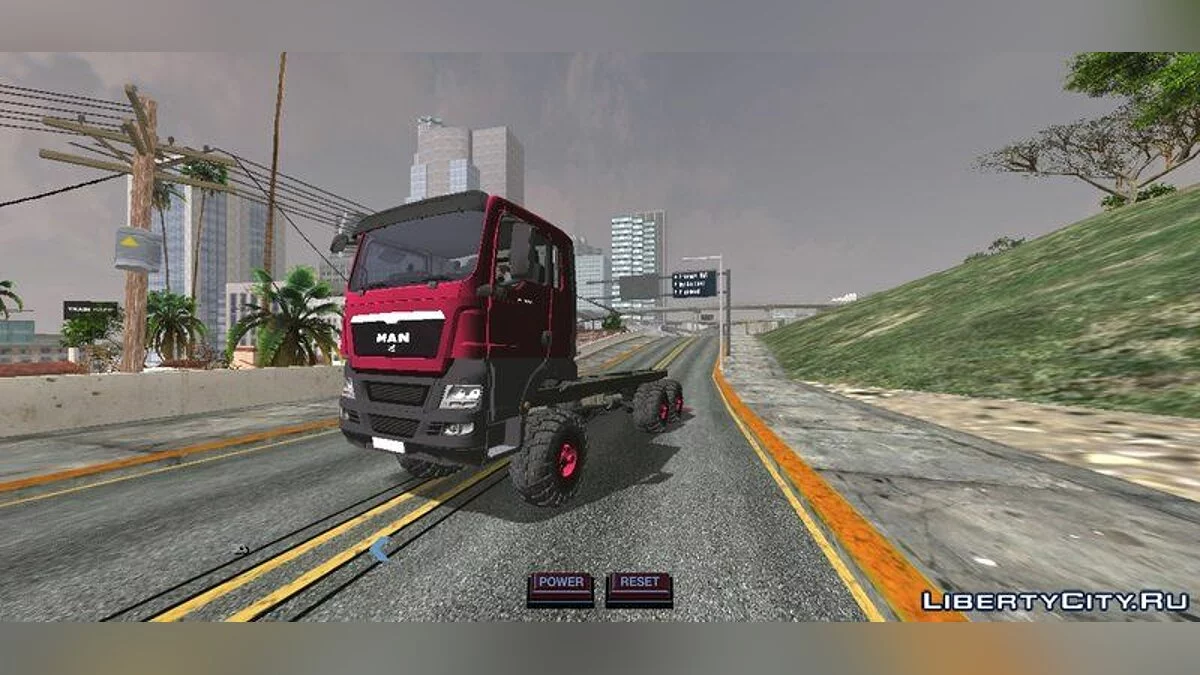 MAN TGS 6X6 Trial Offroad BETA / GTA San Andreas (iOS, Android)