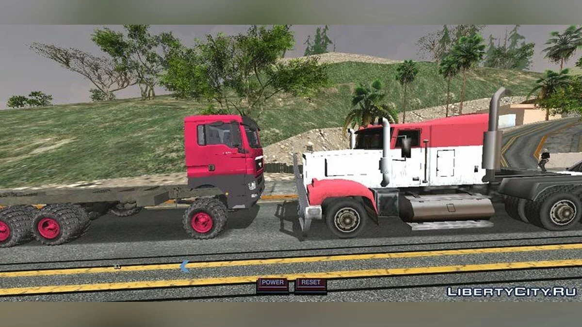 MAN TGS 6X6 Trial Offroad BETA / GTA San Andreas (iOS, Android)