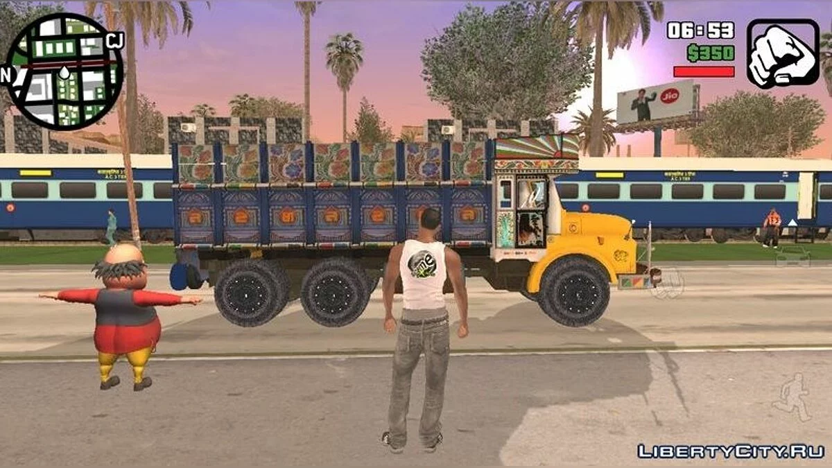 Tata Indian Truck / GTA San Andreas (iOS, Android)
