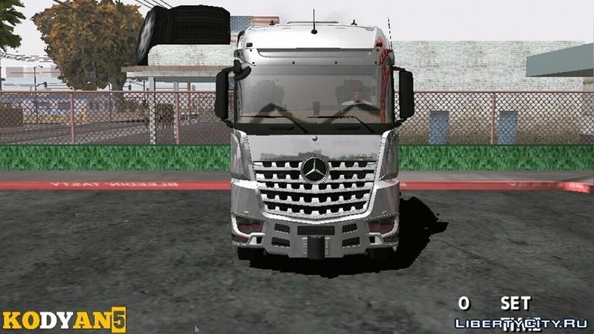 Скачать Mercedes Benz Arocs 8×4 Euro6 для GTA San Andreas (iOS, Android)