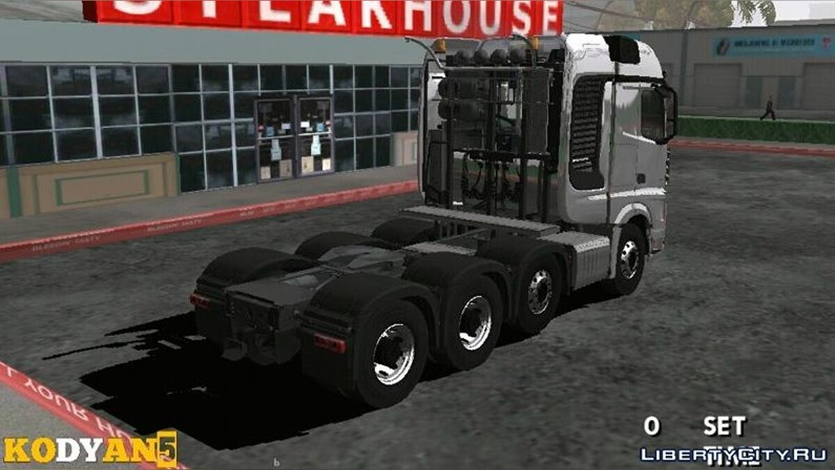 Скачать Mercedes Benz Arocs 8×4 Euro6 для GTA San Andreas (iOS, Android)