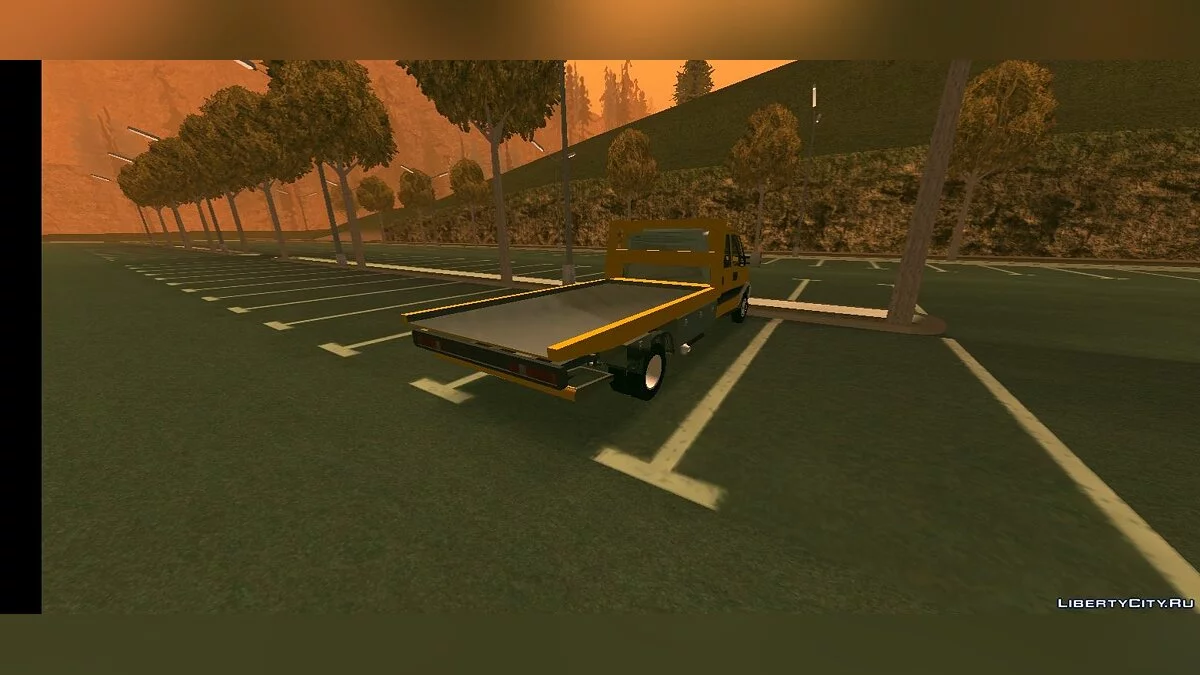 Iveco Daily Mk4 Flatbed Tow / GTA San Andreas (iOS, Android)