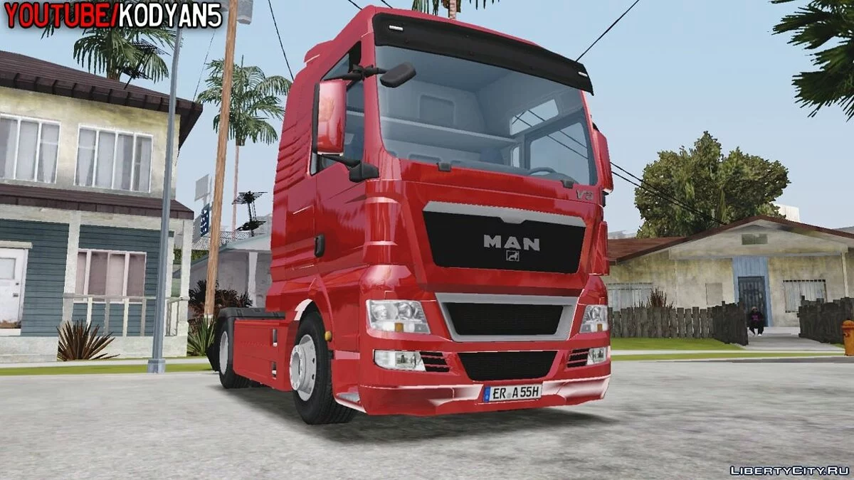 MAN TGX / GTA San Andreas (iOS, Android)