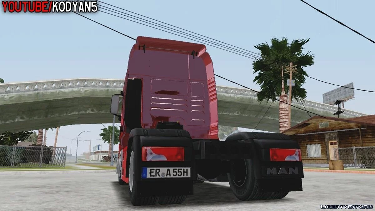 MAN TGX / GTA San Andreas (iOS, Android)