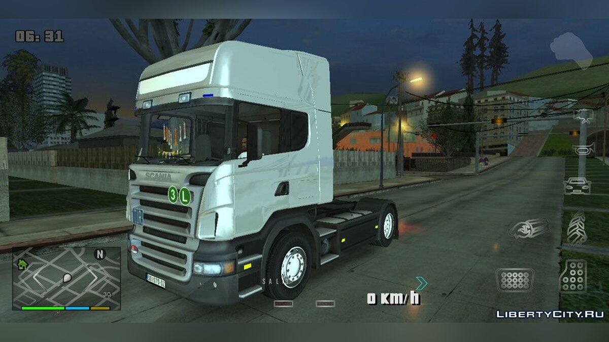 Скачать Scania S12 Truck для GTA San Andreas (iOS, Android)