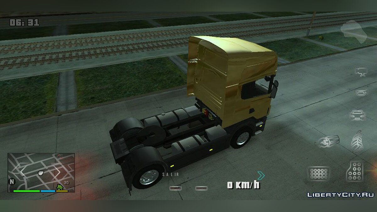 Скачать Scania S12 Truck для GTA San Andreas (iOS, Android)