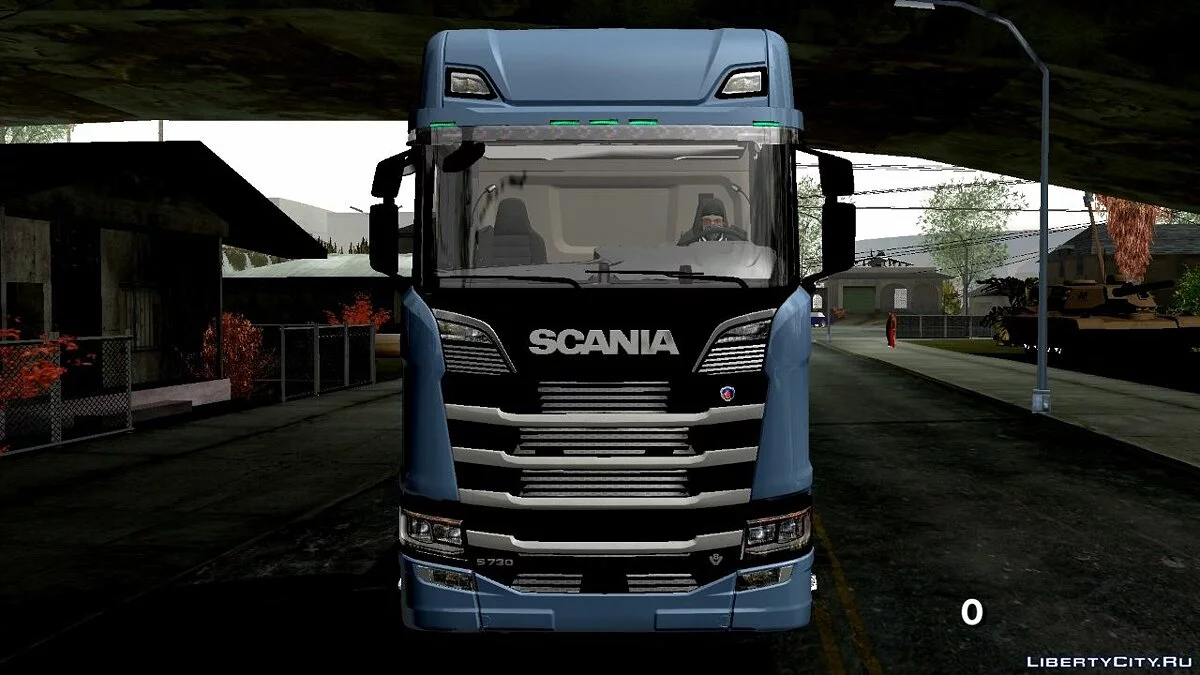 Scania S730 v8 / GTA San Andreas (iOS, Android)