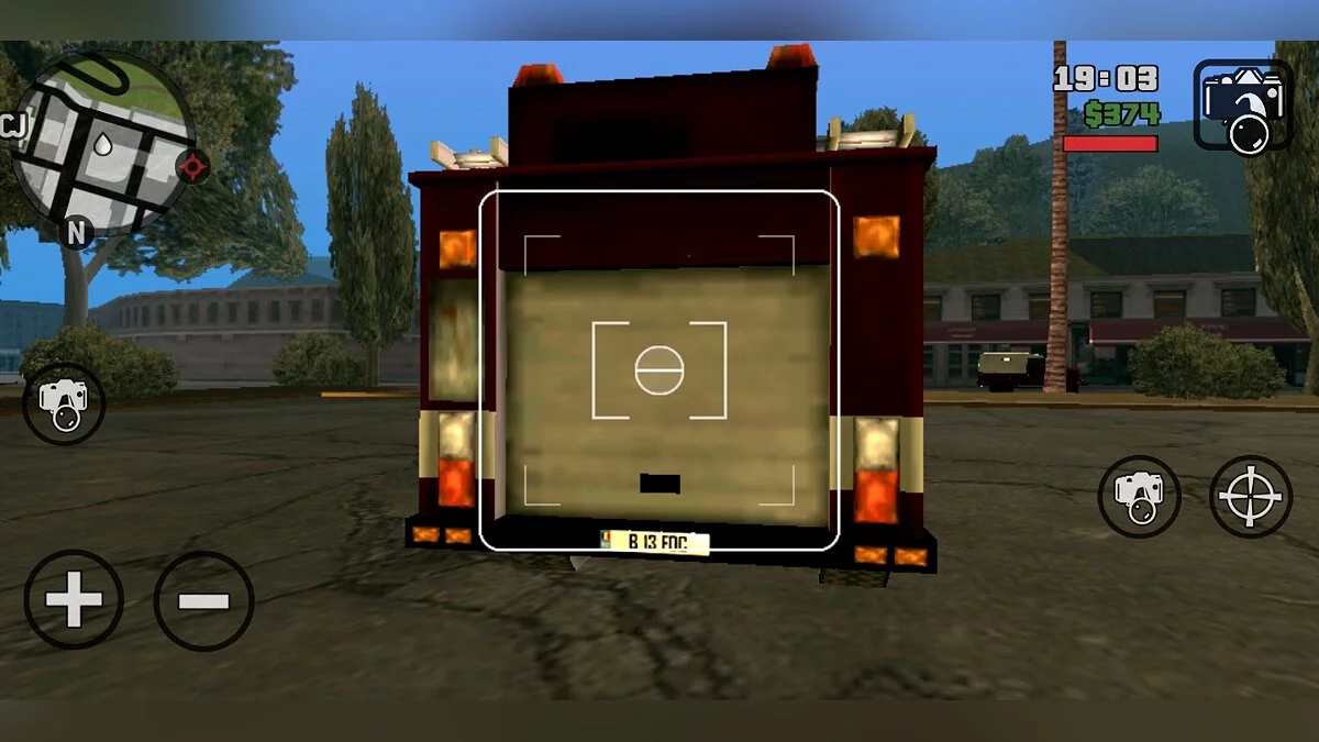Roman Diesel Пожарная / GTA San Andreas (iOS, Android)