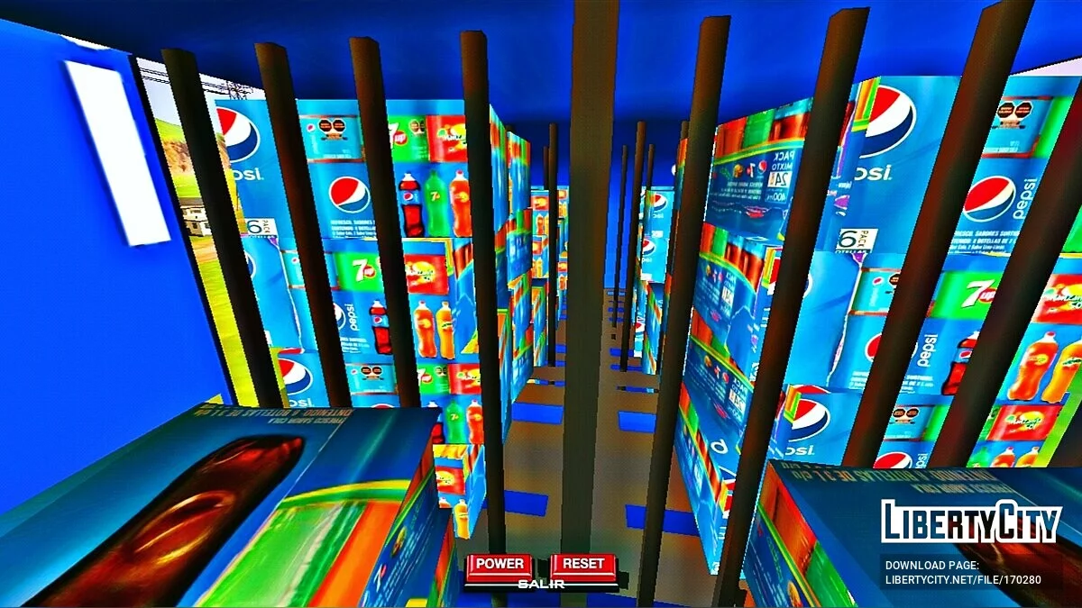 Freightliner - грузовик с Пепси / GTA San Andreas (iOS, Android)