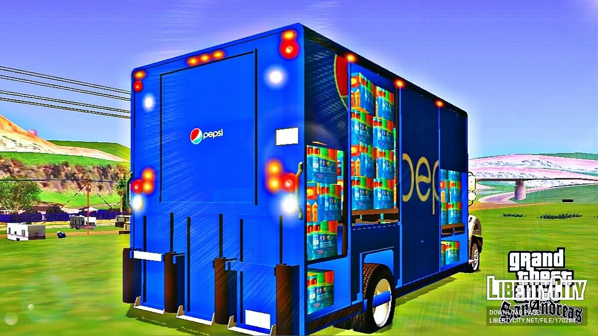 Freightliner - грузовик с Пепси / GTA San Andreas (iOS, Android)