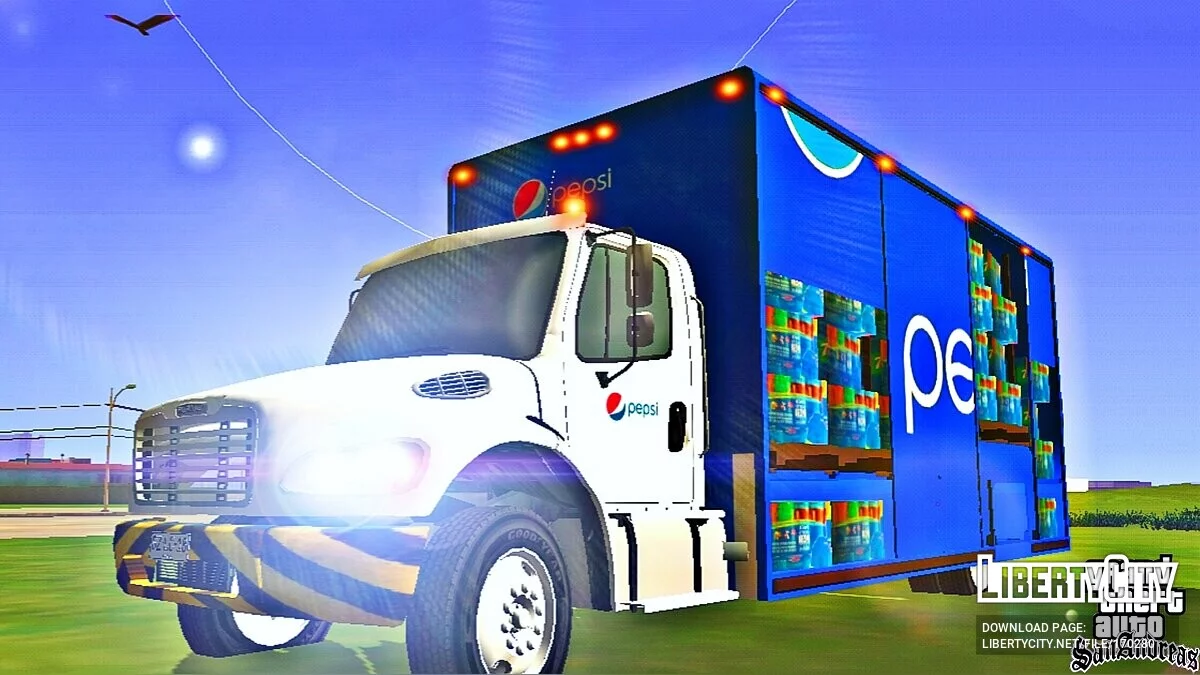 Freightliner - грузовик с Пепси / GTA San Andreas (iOS, Android)
