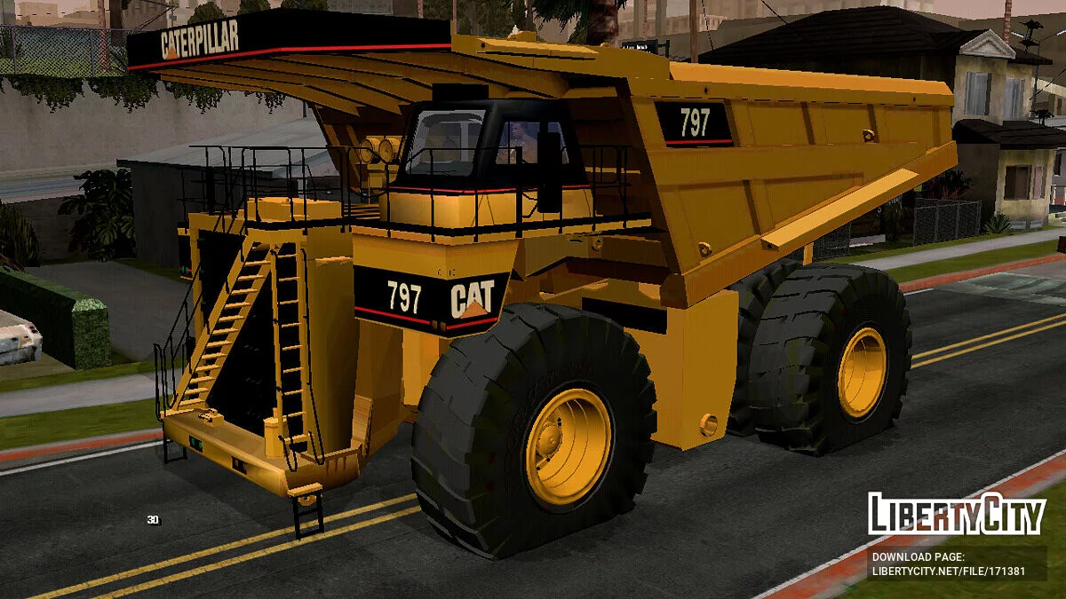 Caterpillar 797 - RM / GTA San Andreas (iOS, Android)