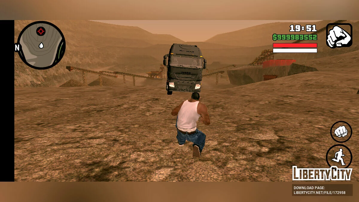 Iveco Stralis / GTA San Andreas (iOS, Android)
