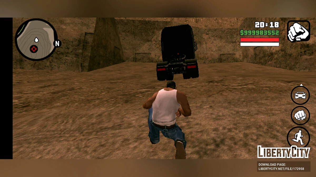 Iveco Stralis / GTA San Andreas (iOS, Android)