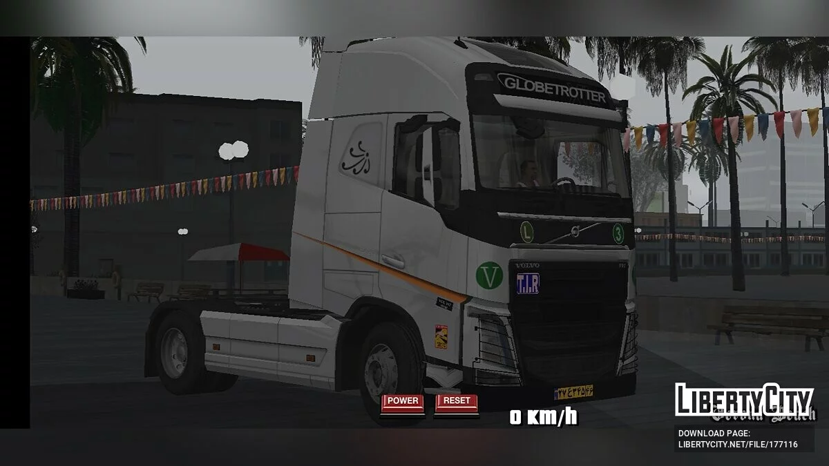 Volvo FH 500 (Иранские номера) / GTA San Andreas (iOS, Android)