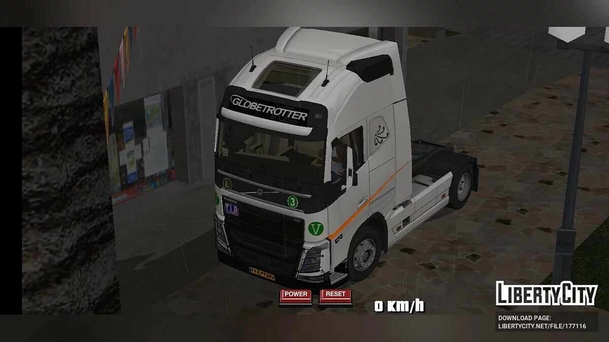 Volvo FH 500 (Иранские номера) / GTA San Andreas (iOS, Android)