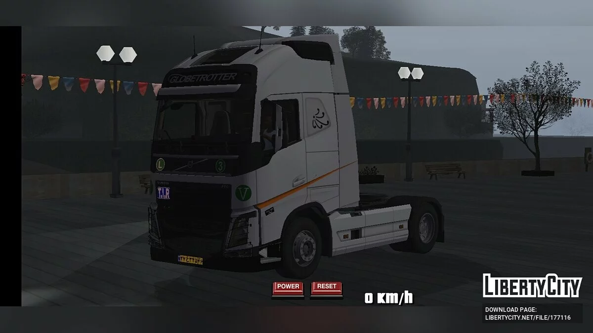 Volvo FH 500 (Иранские номера) / GTA San Andreas (iOS, Android)