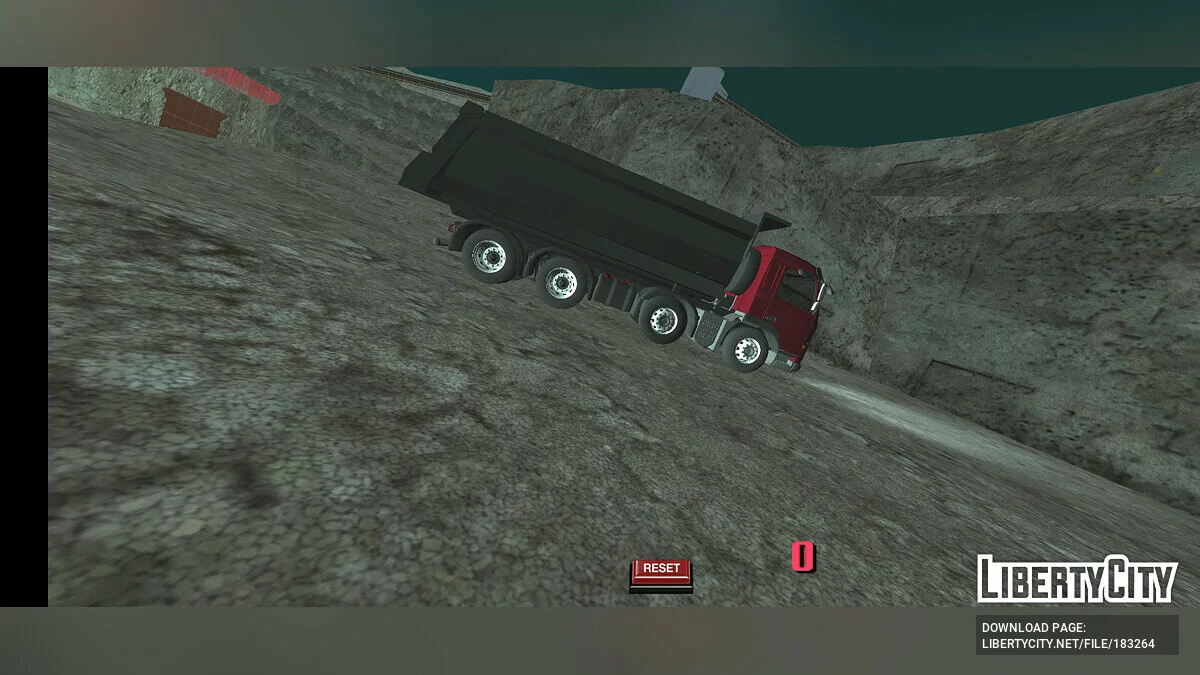 Volvo FMX 8x4 / GTA San Andreas (iOS, Android)