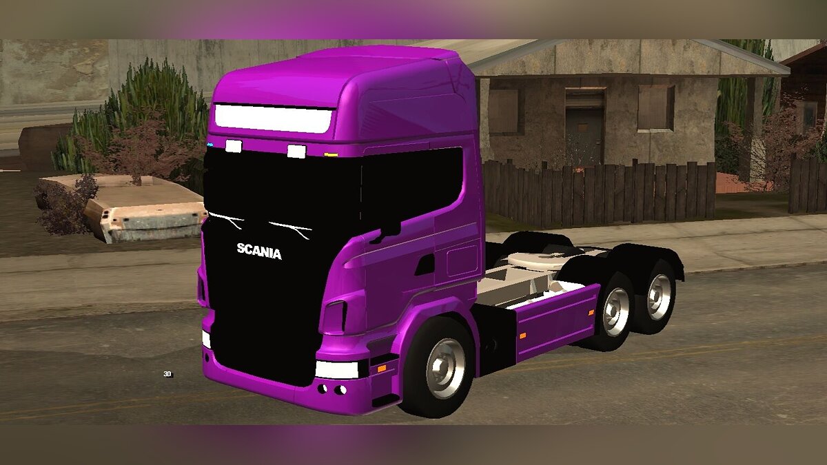 Скачать Scania (только DFF) для GTA San Andreas (iOS, Android)